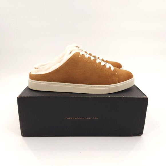 Frye Shoes - Frye Ivy Genuine Shearling Sneaker Mule Women Size 9.5